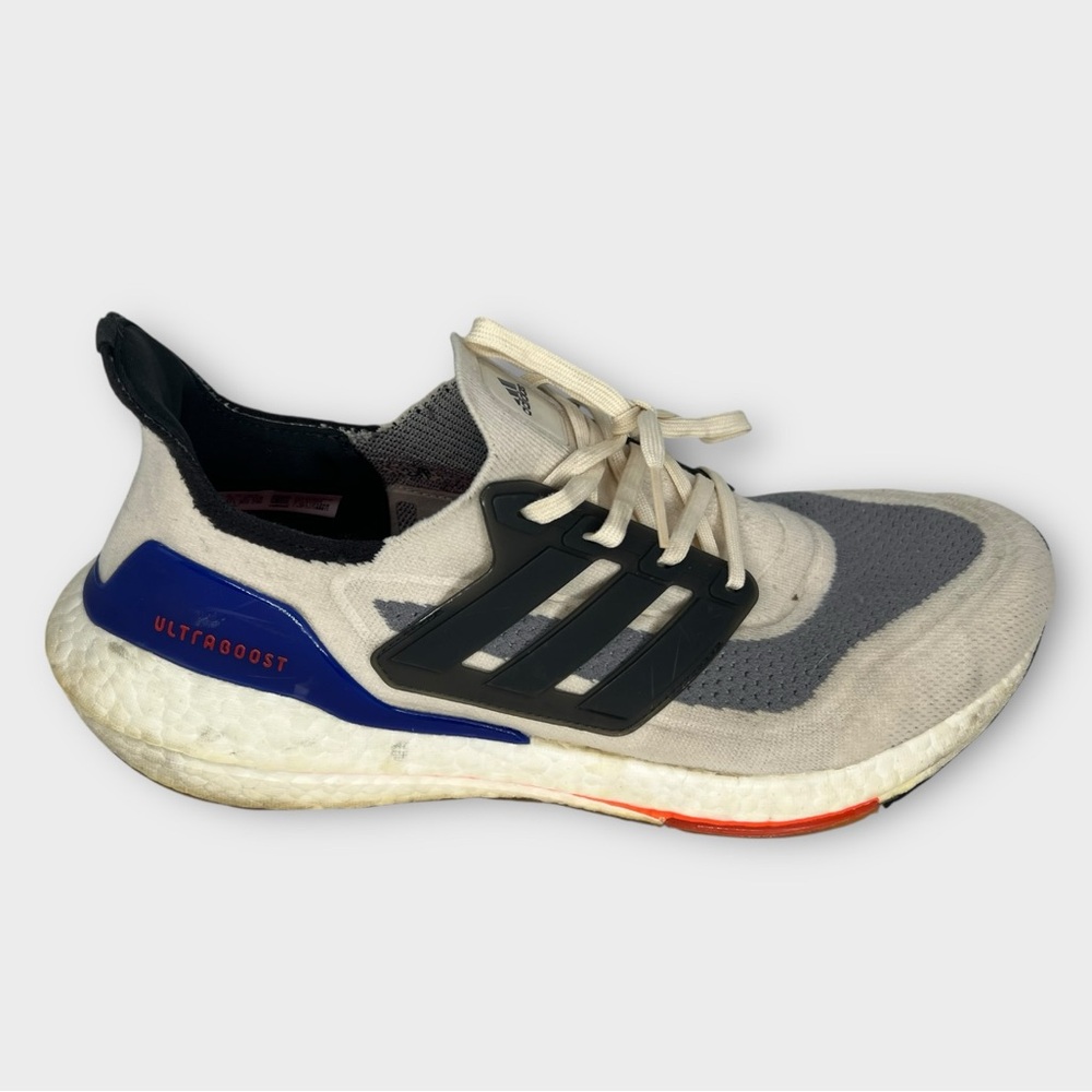 Adidas UltraBoost‎ 21 'Wonder
White Carbon' S23869 Men's 12.5 Fair / Good Cond